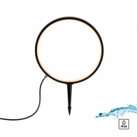 JUST LIGHT LED venkovní svítidlo se zápichem průměr 32cm černá IP65 s časovačem do zahrady 3000K LD 19510-18 JUST LIGHT LED venkovní svítidlo se zápichem průměr 32cm černá IP65 s časovačem do zahrady 3000K LD 19510-18