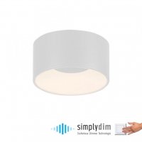 JUST LIGHT LED stropn� sv�tidlo b�l� pr�m�r 16cm stm�vateln� SimplyDim 3000K LD 14325-16