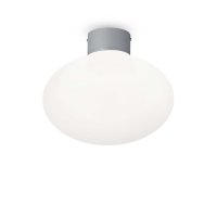 Venkovní stropní přisazená základna Ideal Lux Clio MPL1 Grigio 148854 E27 1x60W IP44 9cm šedá Venkovní stropní přisazená základna Ideal Lux Clio MPL1 Grigio 148854 E27 1x60W IP44 9cm šedá
