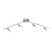 PAUL NEUHAUS LED stropní svítidlo, 4 ramenné, ocel, nastavitelné, 3000K PN 6344-55 PAUL NEUHAUS LED stropní svítidlo, 4 ramenné, ocel, nastavitelné, 3000K PN 6344-55