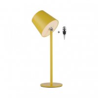 JUST LIGHT Nab�jec� sv�tidlo na l�hev, s p��davnou nohou, �lut� 3000K