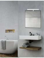NOVA LUCE n�st�nn� sv�tidlo nad zrcadlo VANESE chromovan� hlin�k a akryl LED 12W 3000K IP44 787007