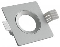 CENTURY KLAK ZAPUŠTĚNÝ ČTVEREC VÝKLOPNÝ 30d pro spot 50mm. STŘÍBRNÝ držák pro GU10, včetně patice GU10 CEN KLS-AR CENTURY KLAK ZAPUŠTĚNÝ ČTVEREC VÝKLOPNÝ 30d pro spot 50mm. STŘÍBRNÝ držák pro GU10, včetně patice GU10 CEN KLS-AR