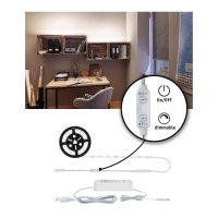PAULMANN SimpLED Power Strip sada 3m neutrální bílá 33W s krytím 789.59 P 78959 PAULMANN SimpLED Power Strip sada 3m neutrální bílá 33W s krytím 789.59 P 78959