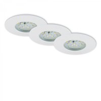 BRILONER 3ks sada LED vestavné svítidlo, pr. 7,5 cm, 5,5 W, bílé IP44 BRI 7231-036 BRILONER 3ks sada LED vestavné svítidlo, pr. 7,5 cm, 5,5 W, bílé IP44 BRI 7231-036