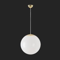 OSMONT ISI68392 ISIS S3 z�v�sn� plastov� sv�tidlo mosaz le�t�n� / b�l� IP40 3000 K 27W LED nouzov� kombinovan� 1 h