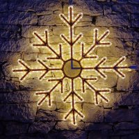 DecoLED LED sv�teln� vlo�ka X, z�v�sn� 3D tisk, pr. 102 cm, teple b�l�