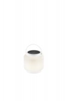 Sol�rn� dob�jec� LED lampa Robin (b�l�), 1,2 W, 3000 K, stm�vateln�, IP54