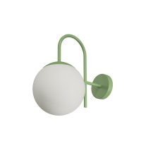 OSMONT ANC40010 ANCHA 2 n�st�nn� sklen�n� sv�tidlo olivov� / b�l� IP40 25W E27