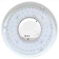 Ecolite LED sv., b�l�, IP44, max.25W, HF senz.360 W141/LED-4100