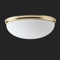 OSMONT ALM41688 ALMA D2 stropn�/n�st�nn� sklen�n� sv�tidlo mosaz le�t�n� / b�l� IP41 2x60W E27