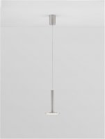 NOVA LUCE závěsné svítidlo PALENCIA nikl satén kov LED 11W 230V 3000K IP20 9695227 NOVA LUCE závěsné svítidlo PALENCIA nikl satén kov LED 11W 230V 3000K IP20 9695227