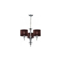 Závěsné svítidlo AZzardo Impress 3 brown AZ2900 E27 3x50W IP20 50cm hnědé Závěsné svítidlo AZzardo Impress 3 brown AZ2900 E27 3x50W IP20 50cm hnědé