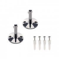 BIG WHITE VODIC� Z�V�S, pro n�zkonap�ov� lanov� syst�m, chrom, 2 ks, 6�cm 186332