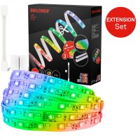 BRILONER Pimp Your Stripe prodlu�ovac� sada LED Strip 4m, RGB+W, barevn� programy 2158384