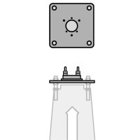 SLC z�kladna pro sv�tidlo Faro/Obelix CPro C160 Bollard �ern�