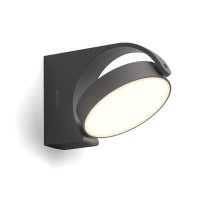 Philips Mimosa venkovní nástěnné LED svítidlo 1x7W 630lm 2700K IP44 nestmívatelné, antracitové Philips Mimosa venkovní nástěnné LED svítidlo 1x7W 630lm 2700K IP44 nestmívatelné, antracitové