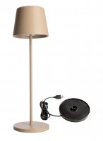 Deko-Light nabíjecí svítidlo - sada Canis béžová + nabíjecí základna 620194 Deko-Light nabíjecí svítidlo - sada Canis béžová + nabíjecí základna 620194