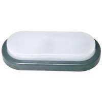 Ecolite SMD ovál, 18W, 4000K, IP54, 1300Lm, šedý LED-BL18W-SED Ecolite SMD ovál, 18W, 4000K, IP54, 1300Lm, šedý LED-BL18W-SED