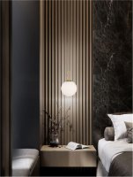 NOVA LUCE závěsné svítidlo HOOK saténový zlatý kov a opálové bílé sklo LED 10.6W 230V 3000K IP20 9695224 NOVA LUCE závěsné svítidlo HOOK saténový zlatý kov a opálové bílé sklo LED 10.6W 230V 3000K IP20 9695224