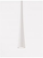 NOVA LUCE závěsné svítidlo GOCCIO bílý hliník a ocel bílý kabel LED 7W 230V 3000K IP20 9102592 NOVA LUCE závěsné svítidlo GOCCIO bílý hliník a ocel bílý kabel LED 7W 230V 3000K IP20 9102592