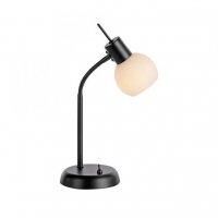 JUST LIGHT LED stoln� lampa �ern� vyp�na� flexibiln� nastaviteln� 3000K LD 12156-18