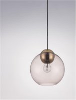 NOVA LUCE závěsné svítidlo MIDORI mosazný zlatý kov a růžové sklo E27 1x12W 230V IP20 bez žárovky 9009243 NOVA LUCE závěsné svítidlo MIDORI mosazný zlatý kov a růžové sklo E27 1x12W 230V IP20 bez žárovky 9009243