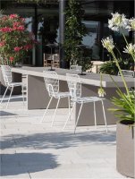 NOVA LUCE venkovn� stoln� lampa FABIO �ern� lit� hlin�k a matn� akryl LED 2W 3000K 5V DC 83st. IP54 vyp�na� na t�le / USB kabel 9492441