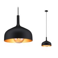 PAULMANN Z�v�sn� sv�tidlo Embla II E27 �ern�/zlat� kov