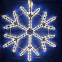 DecoLED LED sv�teln� vlo�ka, z�v�sn�, pr. 80cm, teple b�l�