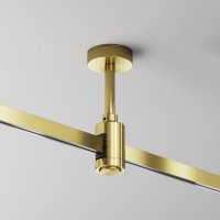MAYTONI Upevnění ke stropu krátké 78 mm pro magnetickou lištu 24 V Flarity TRA156C-S1-BS MAYTONI Upevnění ke stropu krátké 78 mm pro magnetickou lištu 24 V Flarity TRA156C-S1-BS