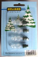 Blistr 4 žárovky ASTRA stromeček bílý 20V/0,1A Blistr 4 žárovky ASTRA stromeček bílý 20V/0,1A