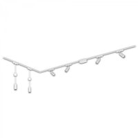 BRILONER Luxtrail li�tov� syst�m, 4x LED spoty, 2x LED z�v�sn� sv�tidla, do L, b�l� 8035066