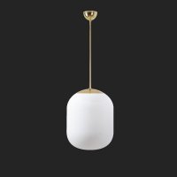 OSMONT TAN66416 TANIA P1 z�v�sn� sklen�n� sv�tidlo mosaz le�t�n� / b�l� IP40 3000 K 27W LED DALI