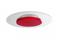 Deko-Light stropn� p�isazen� sv�tidlo Zaniah 12W, kryt rub�nov� �erven� 220-240V AC/50-60Hz 12,00 W 3000 K 1512 lm b�l� 620036