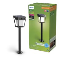 Philips Nissa UltraEfficient sol�rn� LED sloupek s pohybov�m senzorem 1,8W 250/25lm 3000K IP44, �ern�