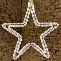 DecoLED LED sv�teln� hv�zda na VO,pr.40cm, teple b�l�