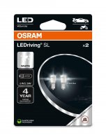 OSRAM LEDriving SL W2.3W W2x4.6d 0.25W 12V 6000K 25 lm White 2ks 2723DWP-2BL OSRAM LEDriving SL W2.3W W2x4.6d 0.25W 12V 6000K 25 lm White 2ks 2723DWP-2BL