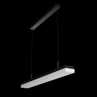 OSMONT MAT60084 MATAR LE5 z�v�sn� plastov� sv�tidlo �ern� / b�l� IP40 3000 K 19W LED