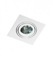 Stropn� z�pustn� bodov� sv�tidlo AZzardo Editta white AZ0807 MR16/GU10 1x50W IP20 10cm b�l�