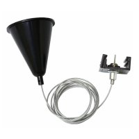 Ecolite Z�v�s na 3-f�zovou li�tu, 1,5m,�ern� TR-ZAVES/CR