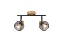 Rabalux bodové svítidlo Grendel E14 2x MAX 40W buk 3128 Rabalux bodové svítidlo Grendel E14 2x MAX 40W buk 3128