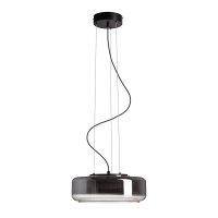 RENDL NAOMI LED z�v�sn� sv�tidlo, sklen�n� kou�ov� sklo/ml��n� sklo/�ern� R14400