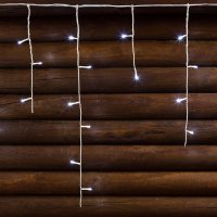 XmasKing LED kr�pn�k 7,7x0,6m 180 LED 24V venkovn�, 8 program� studen� b�l� rampouchy