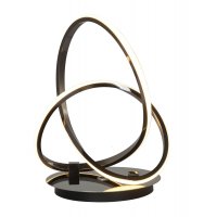 GeeTi Stolní lampa Bandol 12W 1200lm 3000K černý chrom GeeTi Stolní lampa Bandol 12W 1200lm 3000K černý chrom