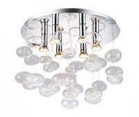 Stropn� p�isazen� sv�tidlo AZzardo Luvia clear AZ2572 GU10 6x40W IP20 50cm �ir�