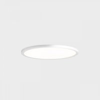 KOHL-Lighting DISC SLIM zapu�t�n� sv�tidlo s r�me�kem pr. 90 mm b�l� 6 W CRI >80 3000K Non-Dimm