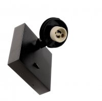 Deko-Light sv�tidlo na �ten� - Can Tilt hranat� z�kladna, 1x 7,5 W GU10, �ern� 341346