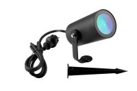 Deko-Light bodov� venkovn� sv�tidlo se z�pichem RF-smart, Wide-Spot, 12W, RGB+2700-6500 K, �ern� 843540