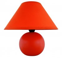 Rabalux stolní lampa Ariel E14 1x MAX 40W oranžová 4904 Rabalux stolní lampa Ariel E14 1x MAX 40W oranžová 4904